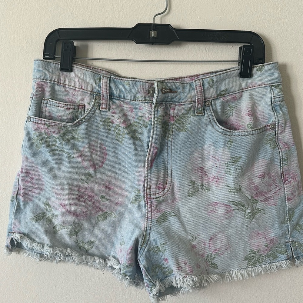 Rose High Waisted Shorts